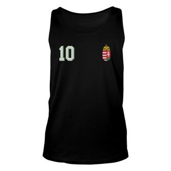 Hungary Soccer Jersey Hungarian Retro Football Unisex Tank Top | Mazezy