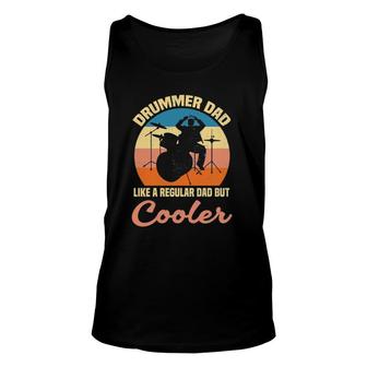 Husband Dad Drummer Hilarious Drumming For Drummer Dad Tank Top | Mazezy