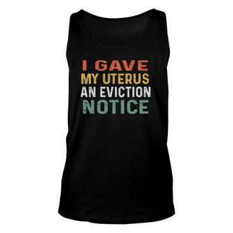 Hysterectomy Gifts For Women Uterus Removal Gifts Retro Unisex Tank Top | Mazezy