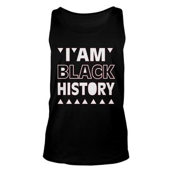 I Am Black History Toddler Unisex Tank Top | Mazezy