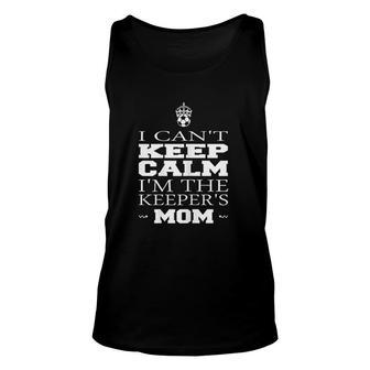 I Cant Keep Calm Goalie Gift Unisex Tank Top | Mazezy