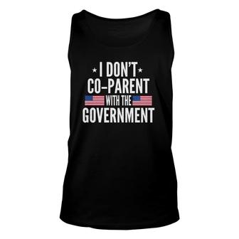 I Don't Coparent With The Government Vintage Unisex Tank Top | Mazezy