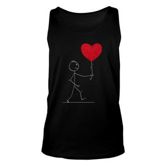 I Give You My Heart Lovers And Couple Happy Valentine's Day Unisex Tank Top | Mazezy
