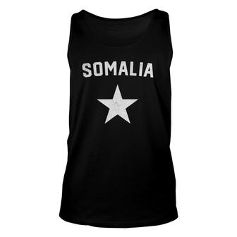 I Love Somalia Minimalist Somalian Flag Unisex Tank Top | Mazezy