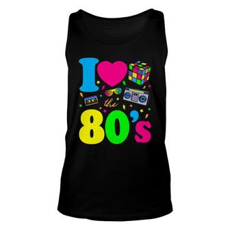 I Love The 80S 80S Clothes For Women And Men Unisex Tank Top | Mazezy