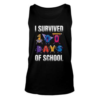 I Survived 100 Days Of School For A 1St Grade Student Unisex Tank Top | Mazezy