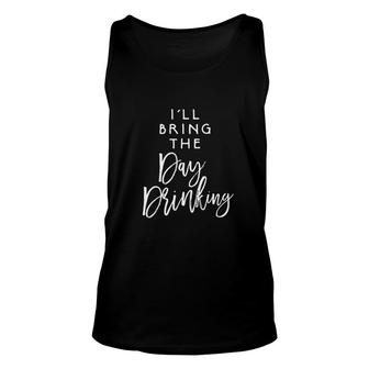 I Will Bring The Day Drinking Funny Party Group Basic Unisex Tank Top - Thegiftio UK