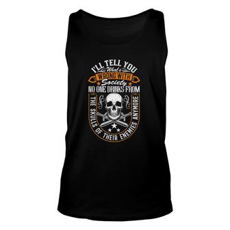 I'll Tell You What's Wrong With Society No One Drinks Skulls Premium Tank Top | Mazezy