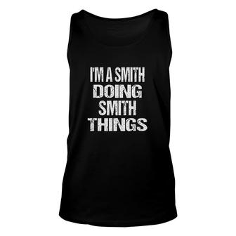 Im A Smith Doing Smith Unisex Tank Top | Mazezy