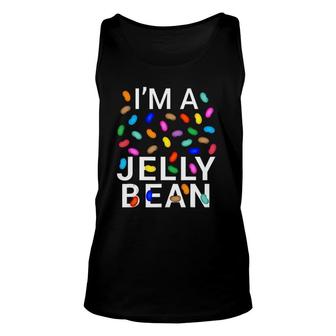 I'm Jelly Bean Halloween Candy Costume Unisex Tank Top | Mazezy