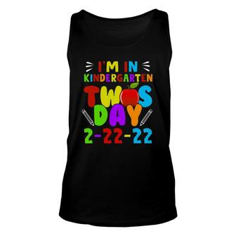 I'm In Kindergarten On Twosday February 22Nd 2022 Ver2 Tank Top | Mazezy