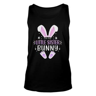 I'm The Little Sister Bunny Easter Day Matching Style Tank Top | Mazezy CA