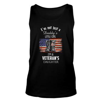 I'm Not Just Daddy's Little Girl I'm A Veteran's Daughter Unisex Tank Top | Mazezy