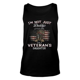 I'm Not Just Daddy's Little Girl I'm Veteran's Daughter Unisex Tank Top | Mazezy