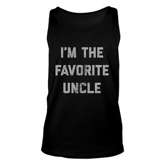 Im The Favorite Uncle Unisex Tank Top | Mazezy
