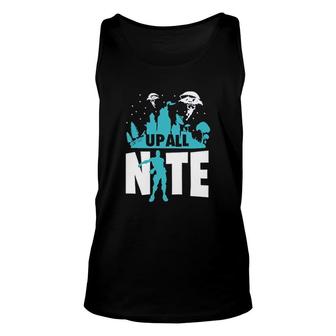Instant Message Up All Nite Unisex Tank Top | Mazezy