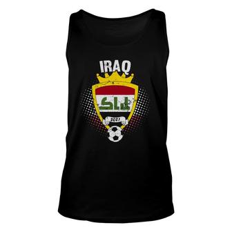 Iraq Soccer 2021 Iraqi Flag National Team Cup Unisex Tank Top | Mazezy