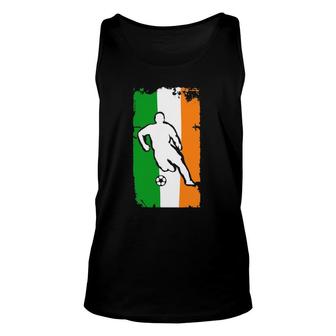 Ireland Soccer Jersey - Irish Flag Football Team Unisex Tank Top | Mazezy