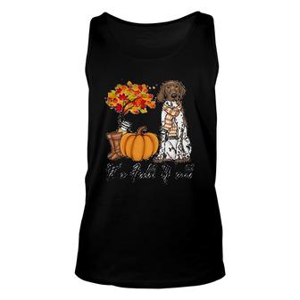 It Is Fall Yall German Shorthaired Pointer Gift Unisex Tank Top | Mazezy