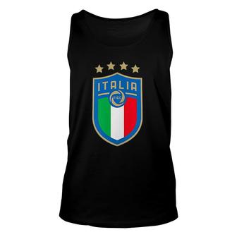 Italy Soccer Jersey 2020 2021 Euros Italia Football Team Unisex Tank Top | Mazezy