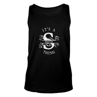 Its A Smith Thing Unisex Tank Top | Mazezy