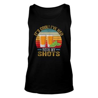 It's Cool I've Had Both My Shots Tequila Retro Vintage Tank Top | Mazezy
