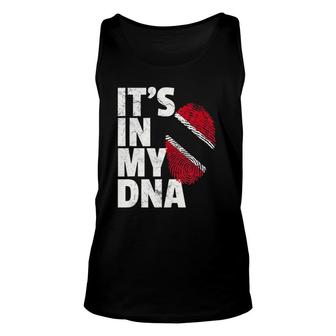 It's In My Dna Trinidad And Tobago Flag Pride National Roots Tank Top | Mazezy