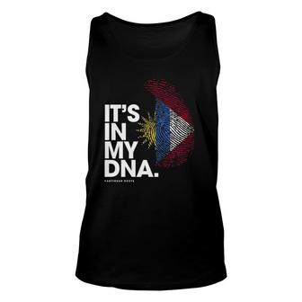 It's In My Dna Antigua & Barbuda Flag Antiguan Roots Unisex Tank Top | Mazezy