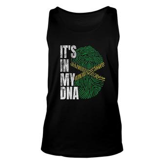 Its In My Dna Jamaican Flag Jamaica Unisex Tank Top | Mazezy