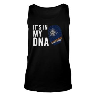 It's In My Dna Marshall Islands Flag Marshallese Gift Unisex Tank Top | Mazezy