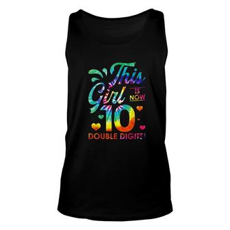 Its My 10th Birthday This Girl Is Now 10 Years Old Unisex Tank Top - Seseable