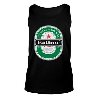 Mens It's Not A Dad Bod It's A Father Figure Beer Fathers Day Tank Top | Mazezy CA