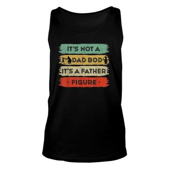 Mens It's Not A Dad Bod It's A Father Figure Father's Day Dad Tank Top | Mazezy AU