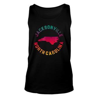 Jacksonville North Carolina Nc Souvenirs Unisex Tank Top | Mazezy