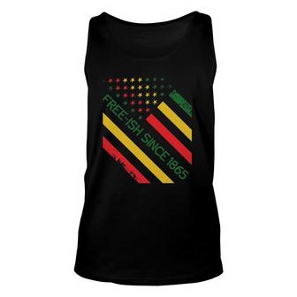 Juneteenth American Flag Usa 1865 Ver2 Unisex Tank Top | Mazezy