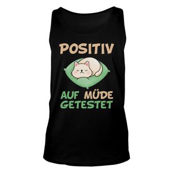 Katzen Spruch Lustig Witzig Faulenzer Kätzchen Fun Geschenk Langarm Tank Top | Mazezy