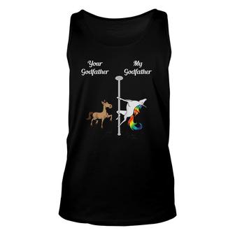 Kids Your Uncle My Godfather You Me Dancing Unicorn Unisex Tank Top | Mazezy AU