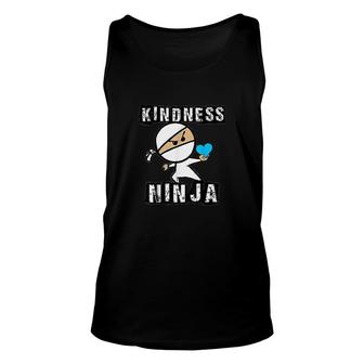 Kindness Ninja Choose Kind Anti Bullying Movement Unisex Tank Top | Mazezy