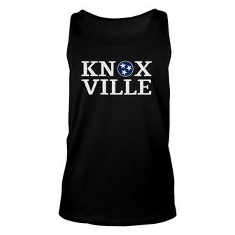 Knoxville Tennessee State Flag Art 3 Stars Tn Flag Knoxville Tank Top | Mazezy