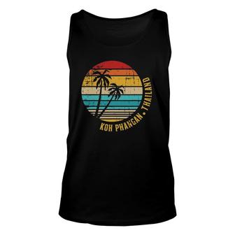 Koh Phangan Thailand Lover Vacation Unisex Tank Top | Mazezy