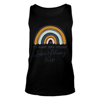 Labor And Delivery Nurse L And D Mother Baby Thank You Unisex Tank Top - Thegiftio