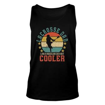 Mens Lacrosse Dad Vintage Father's Day For Lax Daddy Tank Top | Mazezy