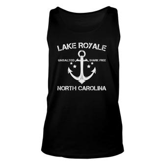 Lake Royale North Carolina Fishing Camping Summer Tank Top | Mazezy