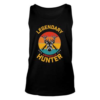 Legendary Hunter Vintage Retro Deer Hunting Hunter Unisex Tank Top - Thegiftio