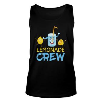 Lemonade Crew Lemon Boss Juice Stand Gift Unisex Tank Top | Mazezy