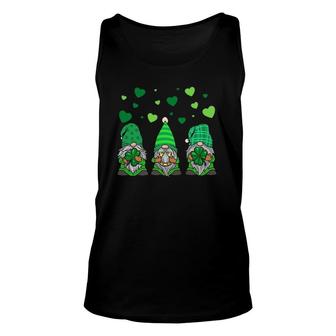 Leprechaun Green Gnomes Tomte Design St Patrick's Day Unisex Tank Top | Mazezy