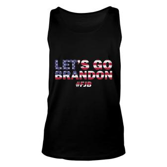 Let’S Go Brandon Brandon Chant Fjb Tee Unisex Tank Top | Mazezy AU