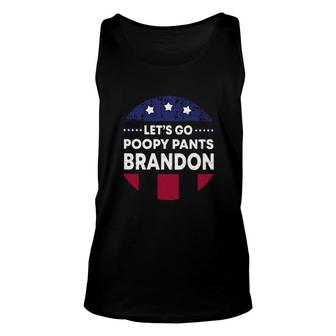 Let's Go Poopypants Brandon Let's Go Brandon Sweater Unisex Tank Top | Mazezy
