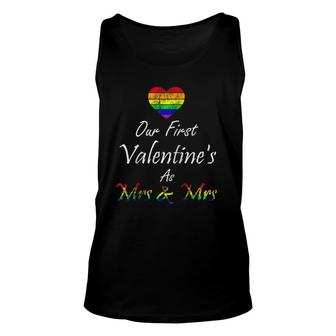 Lgbtq Valentine's Day Matching Couples Gay Lesbian Pride Raglan Baseball Tee Tank Top | Mazezy