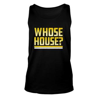 Los Angeles Whose House Football Gift Unisex Tank Top | Mazezy